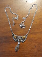 Collana occhio tigre usato  Venezia