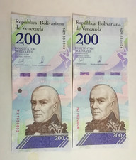 Banknote venezuela 200 d'occasion  Expédié en Belgium