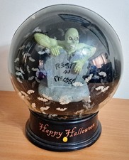 Gemmy Halloween zumbi tornado globo testado funciona luzes sons comprar usado  Enviando para Brazil