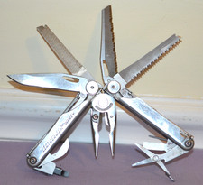 Leatherman wave silver d'occasion  Expédié en Belgium