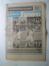 Ddr sportecho fuwo gebraucht kaufen  Bischofswerda, Demitz-Thumitz, Schmölln-Putzkau