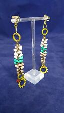 Steampunk earrings clip for sale  HELENSBURGH