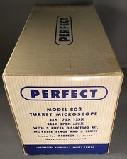 Microscópio vintage perfeito torre modelo 802 comprar usado  Enviando para Brazil