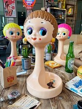 Twiggy head mannequin d'occasion  Expédié en Belgium