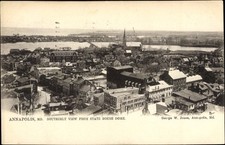 Cartolina annapolis maryland usato  Spedire a Italy