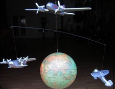 Airplane seaplane globe for sale  Hialeah
