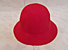 VINTAGE AUTÊNTICO COCO RED WOOL WOMEN'S BUCKET HAT-US7 1/4;EU 58 comprar usado  Enviando para Brazil