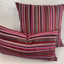 Pink rectangle velvet for sale  MELKSHAM