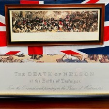 Framed death nelson for sale  PLYMOUTH