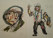 Renato guttuso litografie usato  Roma