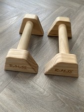 Gymnastics wooden paralettes for sale  SWANSEA