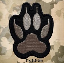 Embroidered canine paw for sale  MANCHESTER