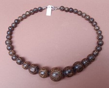 Dicke holzperlen kette gebraucht kaufen  Luckenwalde