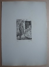 Gravure toilette feminine d'occasion  Schiltigheim