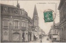 Cpa chateaudun rue d'occasion  Monthureux-sur-Saône