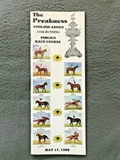 1986 preakness stakes for sale  Pikesville