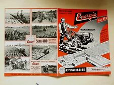 Prospectus energic motoculteur d'occasion  Charolles