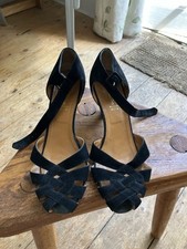 Black heeled suede for sale  LONDON