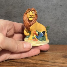 Estatueta rara Disney Lenox Thimble O Rei Leão Mufasa Rei Leão colecionável comprar usado  Enviando para Brazil