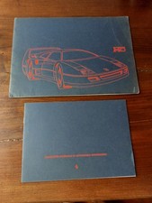 Ferrari f40 brochure usato  Genova