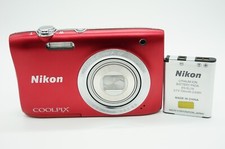 Cámara digital compacta Nikon COOLPIX S2900 roja 20 MP USADA PROBADA de Japón segunda mano  Embacar hacia Mexico