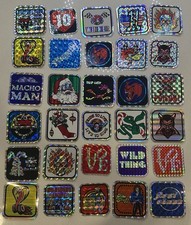Vintage 1985 Conjunto de 30 Adesivos de Máquina de Venda Automática de Prisma Caveira Amor Diabo Papai Noel comprar usado  Enviando para Brazil