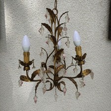 Lampadario luci ferro usato  Vergato