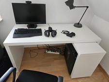 Ikea schreibtisch malm gebraucht kaufen  Ludwigsburg