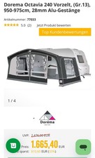 Dorema ctavia wohnwagen gebraucht kaufen  Neuss