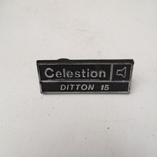 Celestion ditton badge for sale  BEDFORD