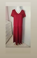 Robe longue bordeaux d'occasion  Neauphle-le-Château