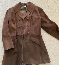 Vintage suede trench for sale  Fairfax