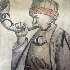 Gravure ancienne personnage d'occasion  Montreuil
