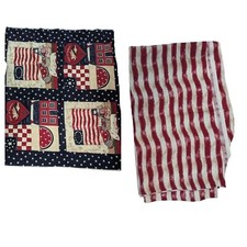 Patriotic fabric panel for sale  Selma