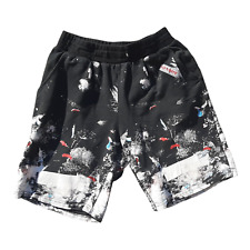 Shorts moletom Off-White Galaxy 'Black Multi' em tamanho GRANDE comprar usado  Enviando para Brazil