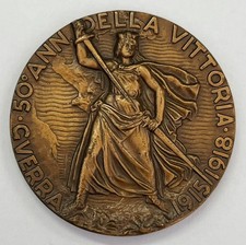 Medaglia anniversario vittoria usato  Serra de Conti