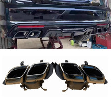 Para Cadillac CT5 20-24 Preto Silenciador de Escape Traseiro Tubos Traseiros Ponta Atualização Estilo V comprar usado  Enviando para Brazil