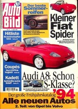 2) Auto Bild 14/1994 - Opel Corsa B Swing 1.2i mit - Jaguar XJ6 4.0 S mit 222PS comprar usado  Enviando para Brazil