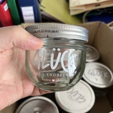 Glück glas marmeladenglas gebraucht kaufen  Oberdolling
