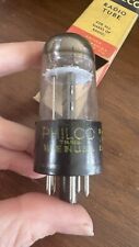 NOS 6AH4GT Raro 3 Mica Mono Placa Preta Quadrada Getter Philco comprar usado  Enviando para Brazil