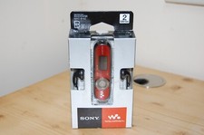 Sony Walkman NWZ-B142 2GB Czerwony odtwarzacz MP3 Vintage Odtwarzacz muzyczny Przenośne pudełko na sprzedaż  Wysyłka do Poland