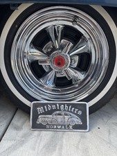 Usado, Midnighters Norwalk Car CLUB PLAQUE NHRA Fleetline Styleline Bel Air 3100 47-52 comprar usado  Enviando para Brazil