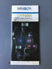 Brochure minolta dynax d'occasion  Gradignan