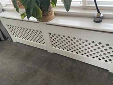 Radiator cover white for sale  RETFORD