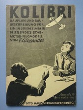 Bauplan bauanleitung segelflug gebraucht kaufen  Rödental
