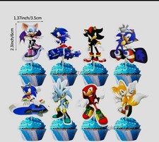 Sonic hedgehog cupcake for sale  IPSWICH
