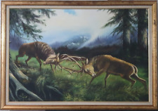 Framed oil painting for sale  LEICESTER