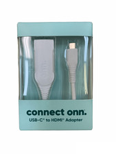 Adaptador USB-C para HDMI (AV digital) Onn, transmita seus serviços de vídeo/TV/Streaming comprar usado Adaptador USB-C para HDMI (AV digital) Onn, transmita seus serviços de vídeo/TV/Streaming comprar usado  Enviando para Brazil