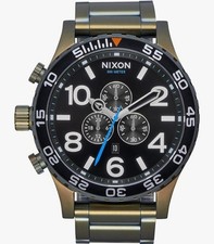 Usado, Relógio Nixon The 51-30 Chrono V1 5092-Black Sunray-Surplus/sem caixa comprar usado  Enviando para Brazil
