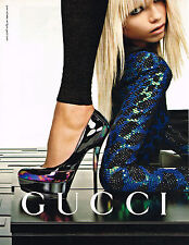 2009 gucci advertising d'occasion  Expédié en Belgium